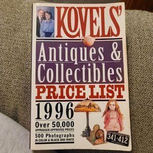 Kovels' Antiques & Collectibles Price List Book c. 1996